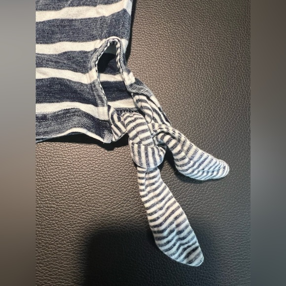 Woman’s dress open hole tie side sleeves stripped small Jane and Delancey - Picture 3 of 4